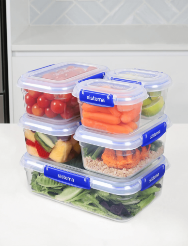 Sistema Klip It Storage Box - 6 Pack