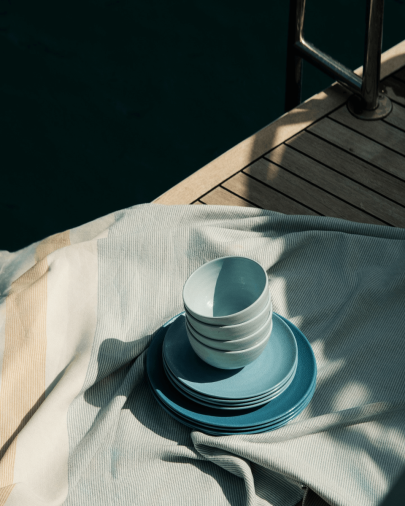 Flamefield Shades of Blue Mug Set