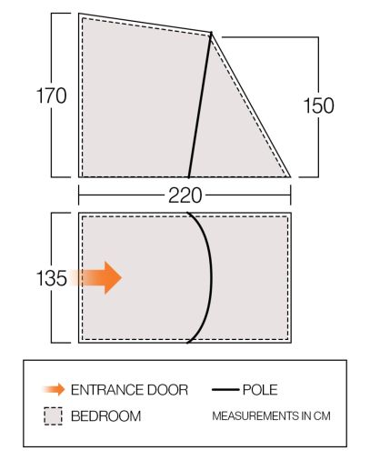 Vango Anantara IV 450/650XL Small Studio - TA009