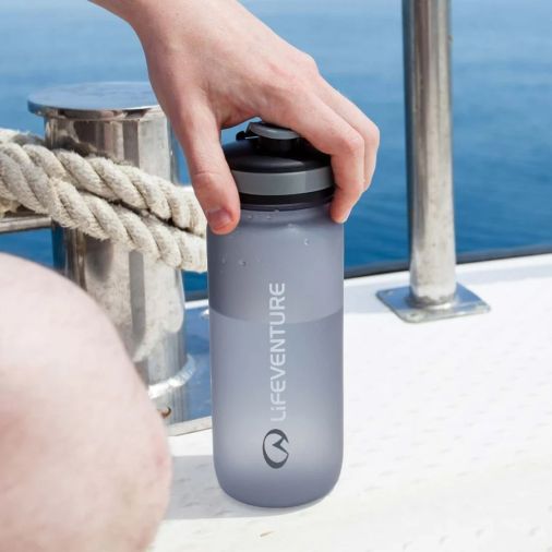 Lifeventure Tritan 650ml Water Bottle - Graphite