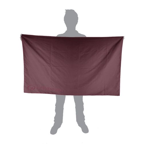 LifeVenture SoftFibre Blackcurrant Towel - Giant