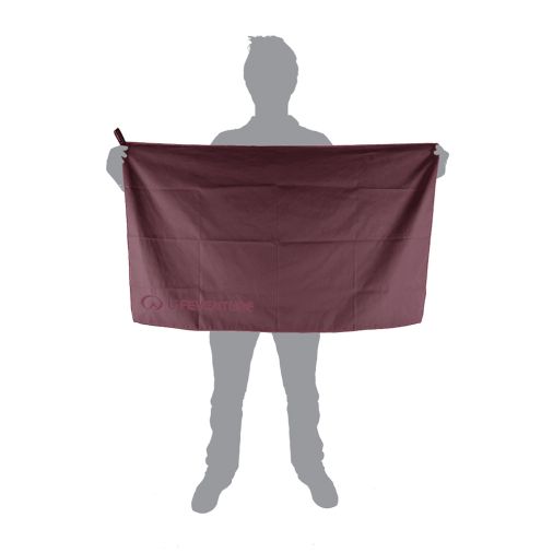 Lifeventure SoftFibre Blackcurrant Towel - Large