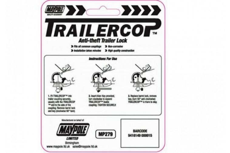Trailer Cop Universal Coupling Lock