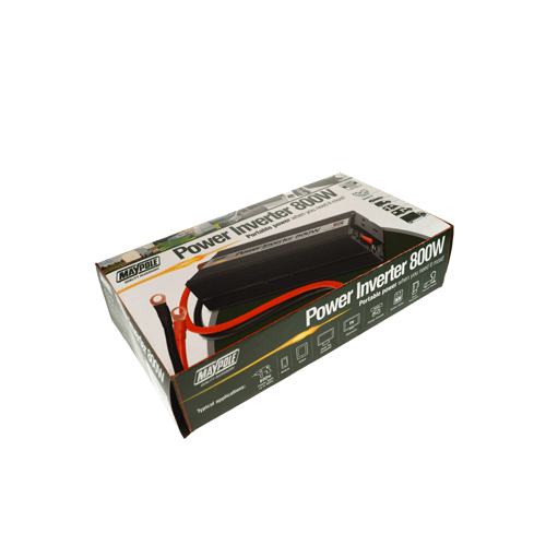 Maypole Power Inverter with USB - 800W 12V/230V