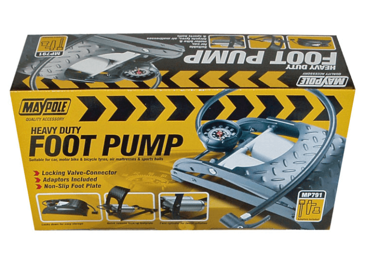 Maypole Heavy Duty Double Foot Pump
