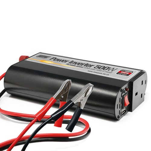 Maypole Power Inverter with USB - 500W 12V/203V