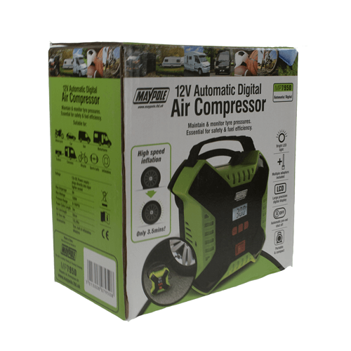 Maypole Digital Automatic Compressor - 12V