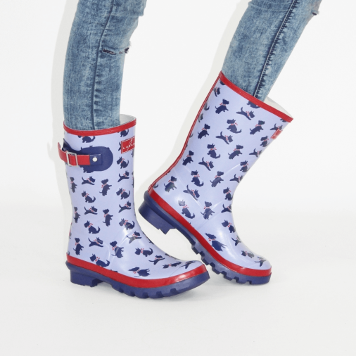 Lunar Scottie Short Wellington Boots