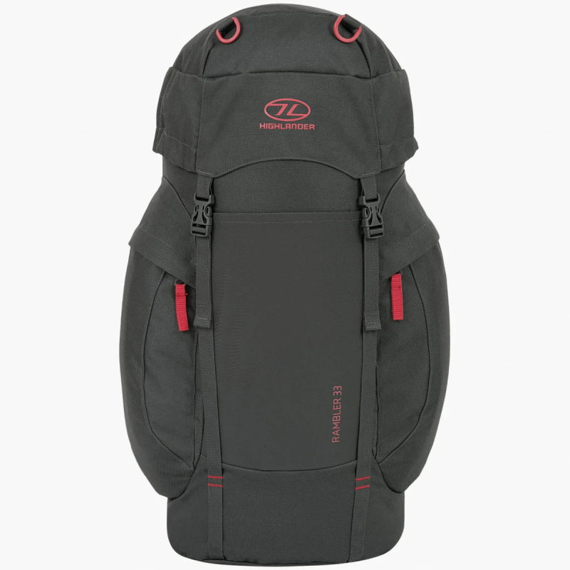 Highlander Rambler 33L Rucksack - Charcoal