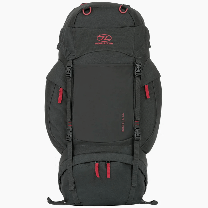 Highlander Rambler 44L Rucksack - Charcoal