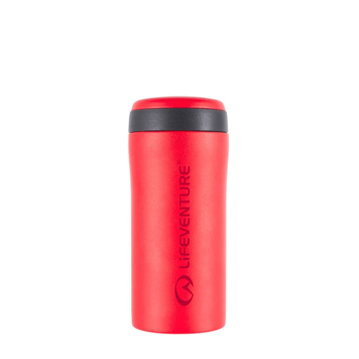 Lifeventure 300ml Thermal Mug - Matt Red