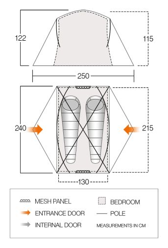 Vango Tryfan 200 Tent 2024