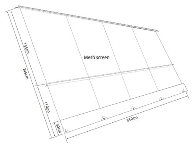 Outdoor Revolution Sunshade 330