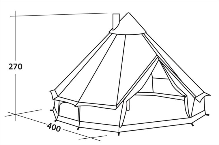 Robens Klondike Tipi Tent 2024